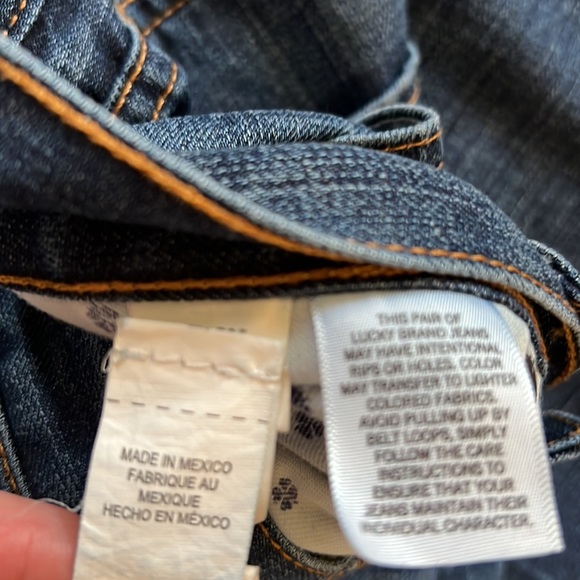 Limited Edition Lucky Brand Steve McQueen Fit 221 Jeans. Size 34x32 - Picture 5 of 11